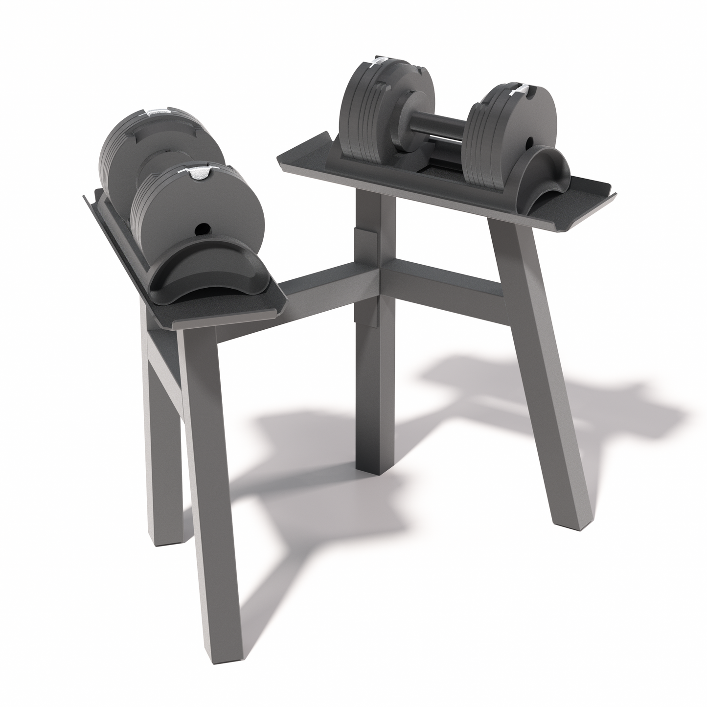 AFE 24kg Adjustable Dumbbell with Rack
