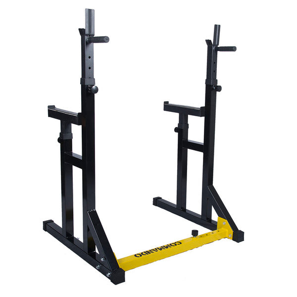 commando-adjustable-squat-rack-with-spotter-catchers