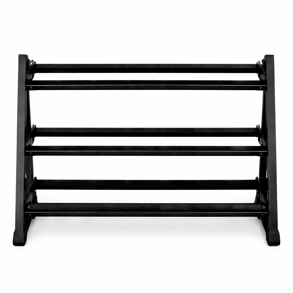 3 Tier Dumbbell Rack (Commercial Black)