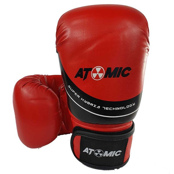 Atomic PU Bag Mitts - Blk/Red