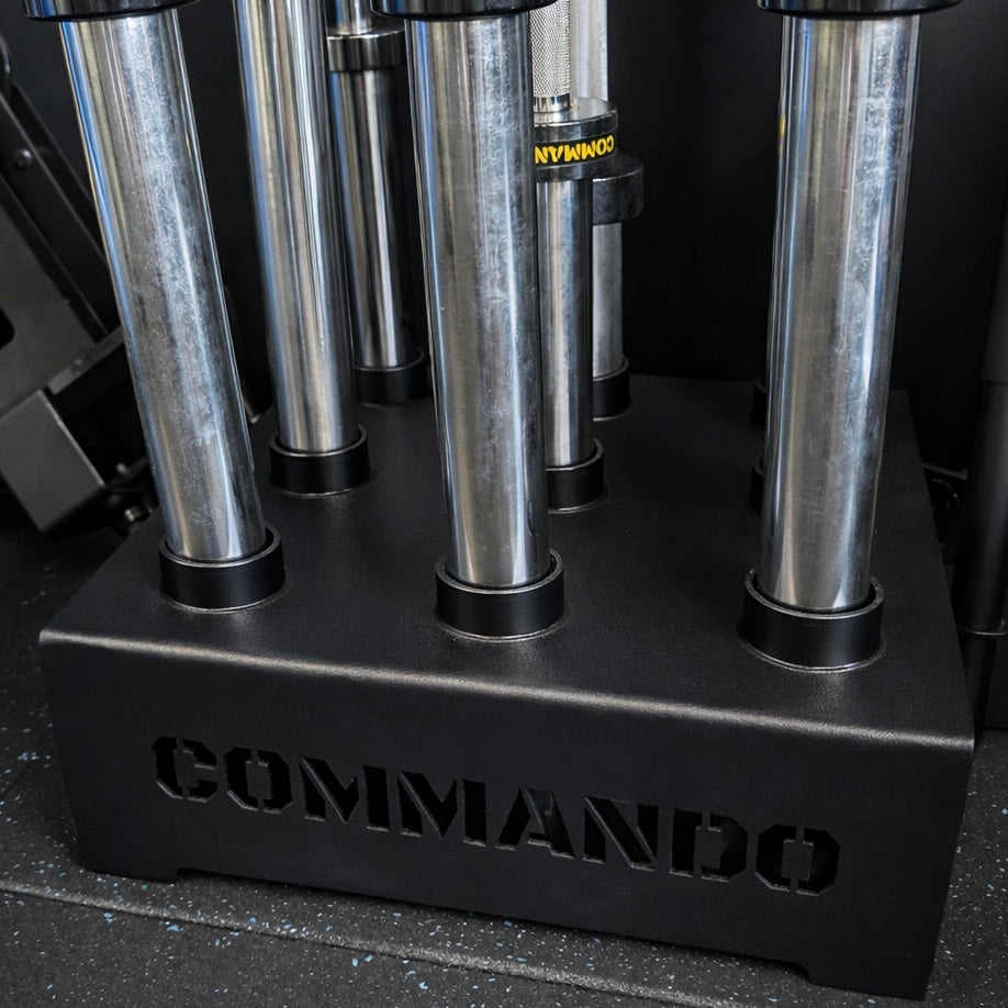 Commando 9 Vertical Barbell Holder - Olympic