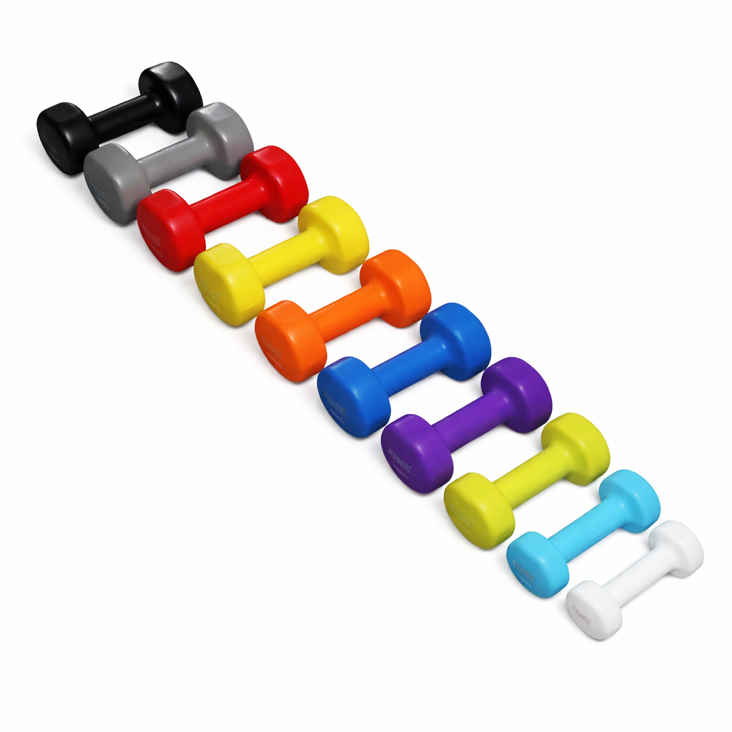 1kg to 5kg Vinyl Dumbbell Package