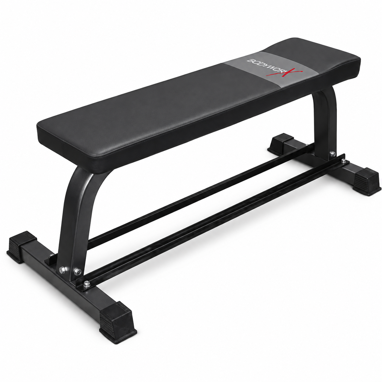 Bodyworx C302 Flat Bench with Dumbbell Rack