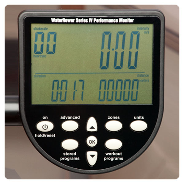 WaterRower Club S4 Console