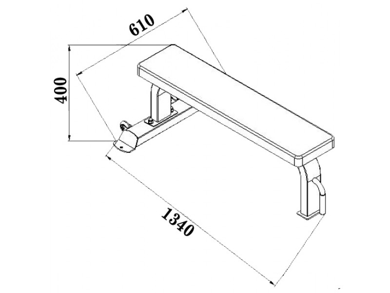 Force USA Commercial Flat Bench