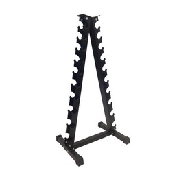 10 Pair Triangle Dumbbell Rack