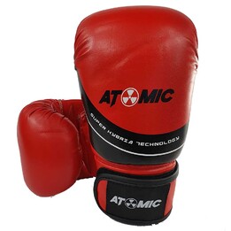 Atomic PU Bag Mitts - Blk/Red [Size: Medium]