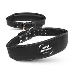 Hyper Strength Leather Weight Belt [Size: Medium]
