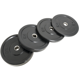 Black Olympic Bumper Weight Plates
