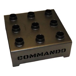 Commando 9 Vertical Barbell Holder - Olympic