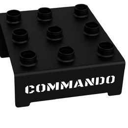 Commando 9 Vertical Barbell Holder - Olympic