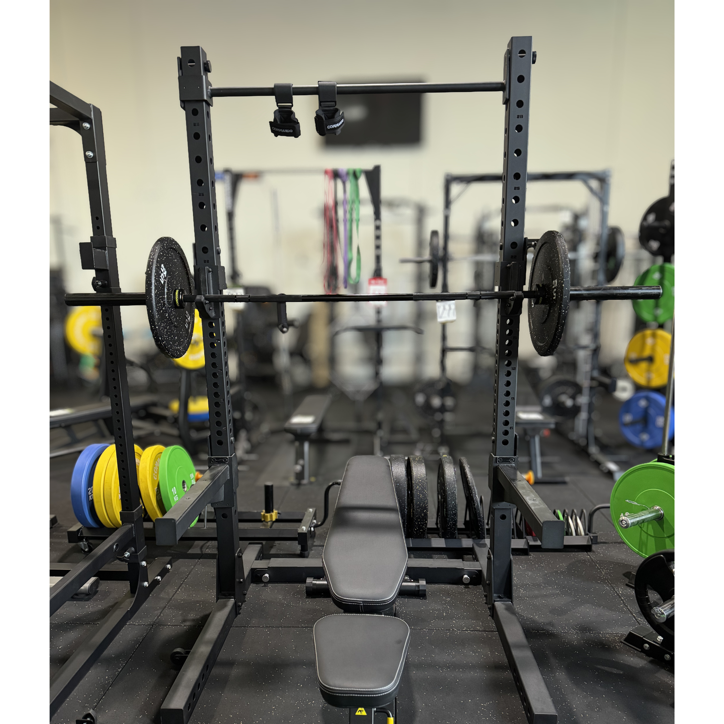 GymKing SR01 Commercial Folding Squat Rack