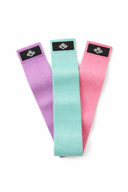 GymKing Fabric Booty Band Set 3