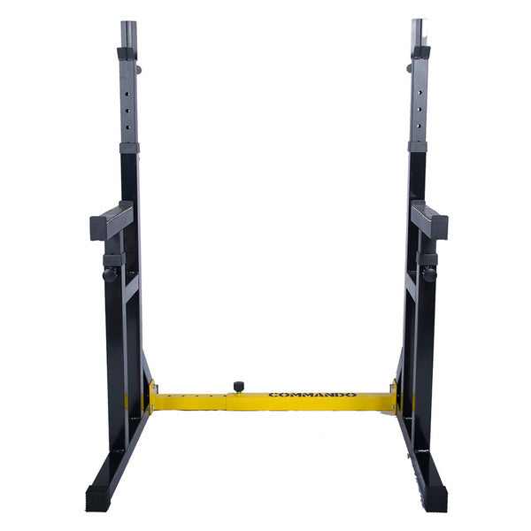 commando-adjustable-squat-rack-with-spotter-catchers