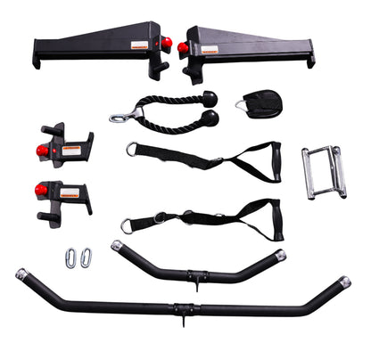 Athletic 2200MS Functional Trainer & Bench Package attachments 
