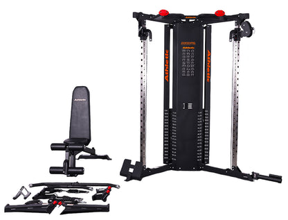 Athletic 2200MS Functional Trainer & Bench Package