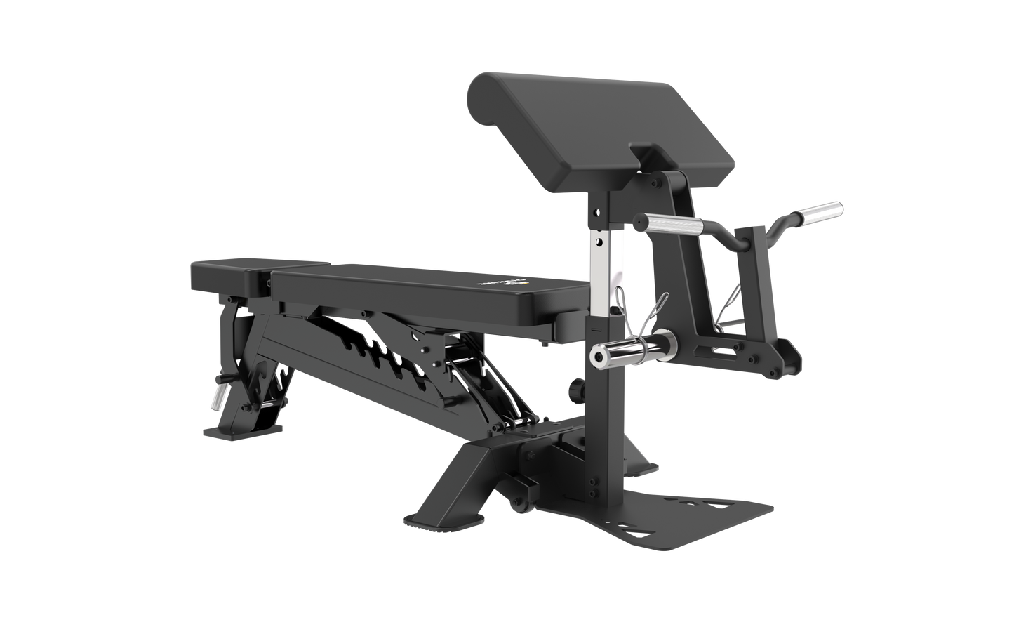 Gymking Commercial FID Utility Bench Preacher Curl Attachment