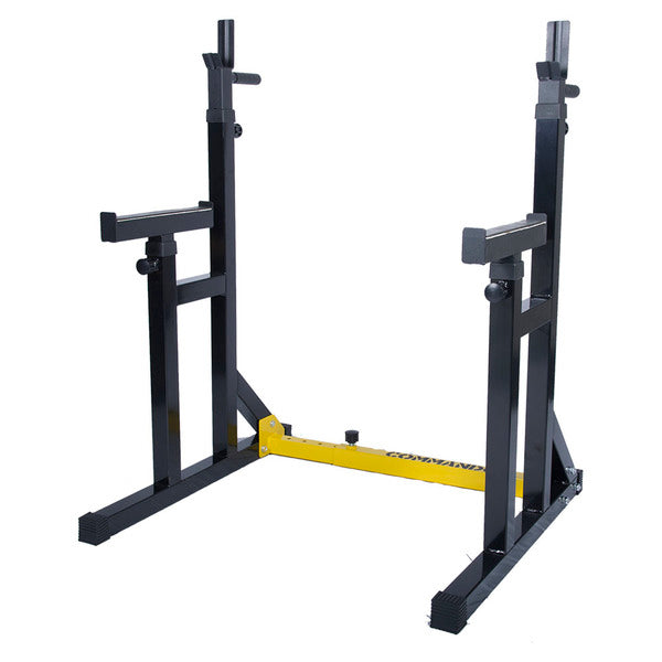 commando-adjustable-squat-rack-with-spotter-catchers