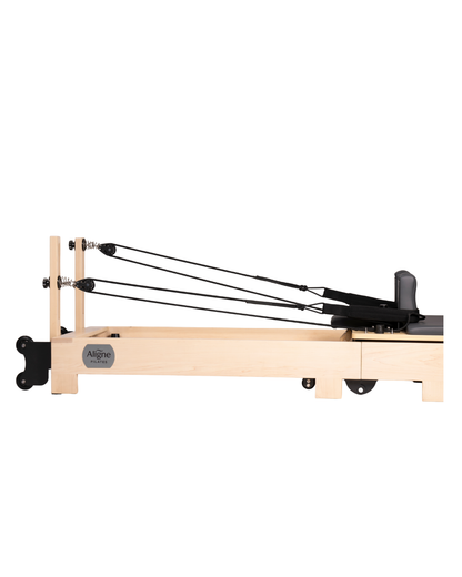 aligne-pilates-folding-reformer-dark-grey