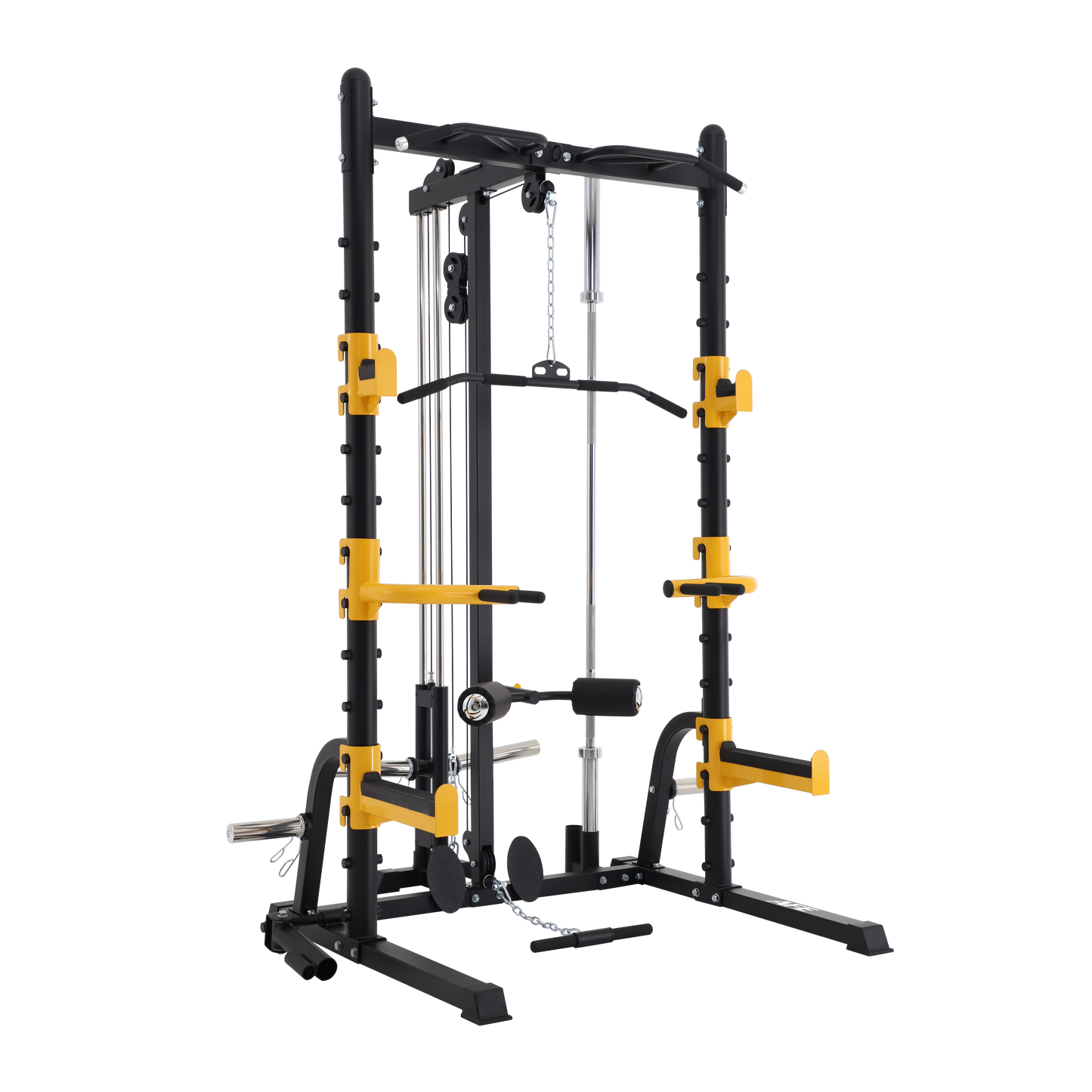 AFE Deluxe Elite Half Rack with Lat/Low Row