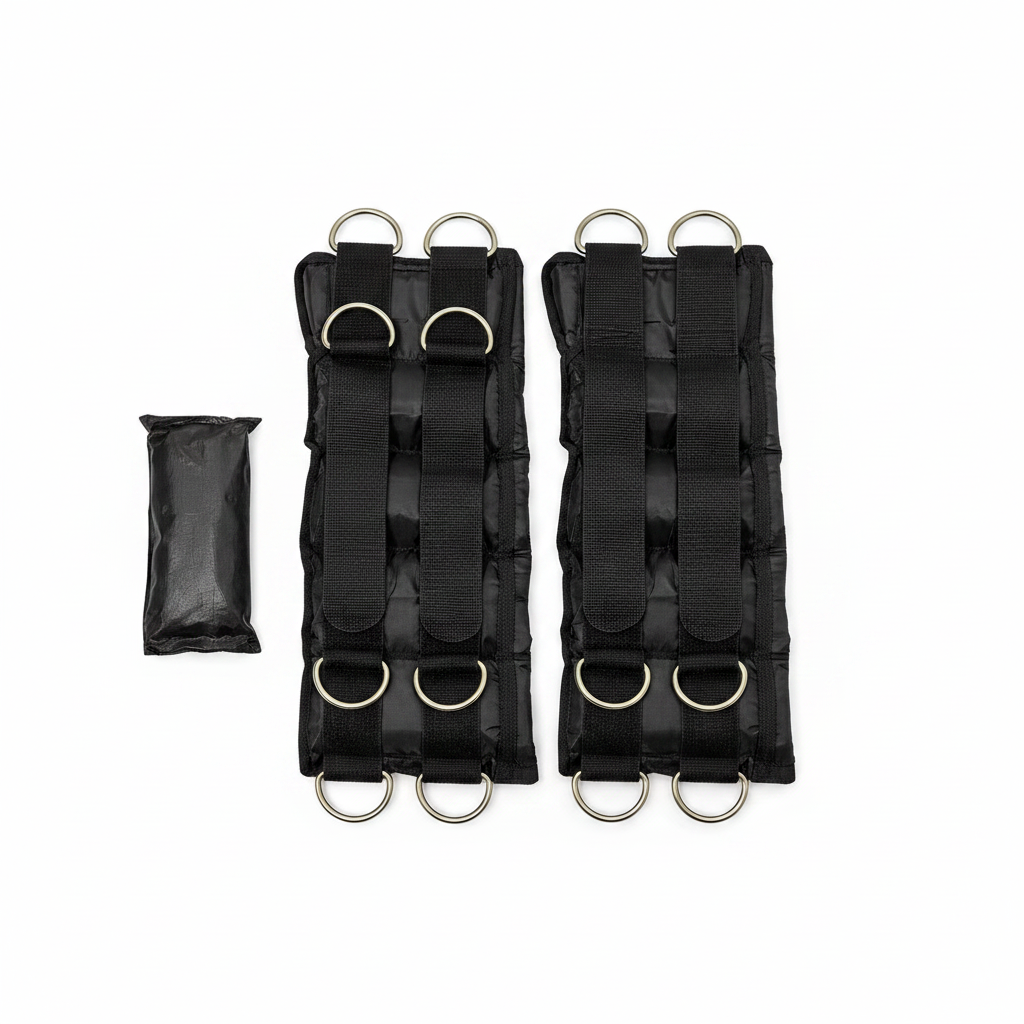 10kg Adjustable Ankle / Wrist Weights Set – 5kg per Side
