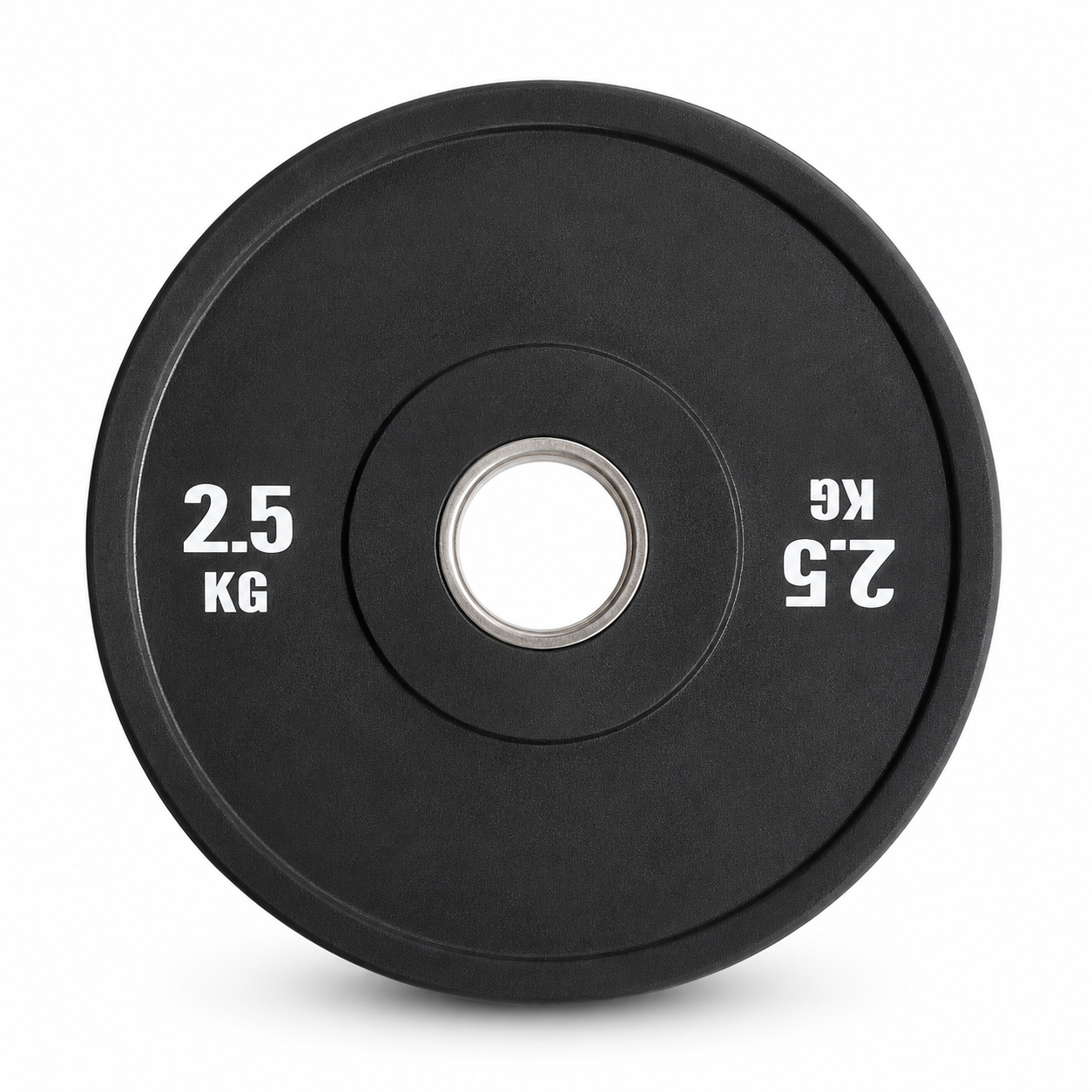 2.5kg Fractional BLACK Olympic Weight Plates — PAIR