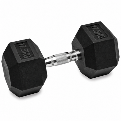 Rubber Hex Dumbbell