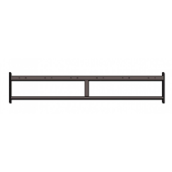 Long Double Chin Up Bar Square + Round