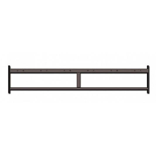 Long Double Chin Up Bar Square + Round