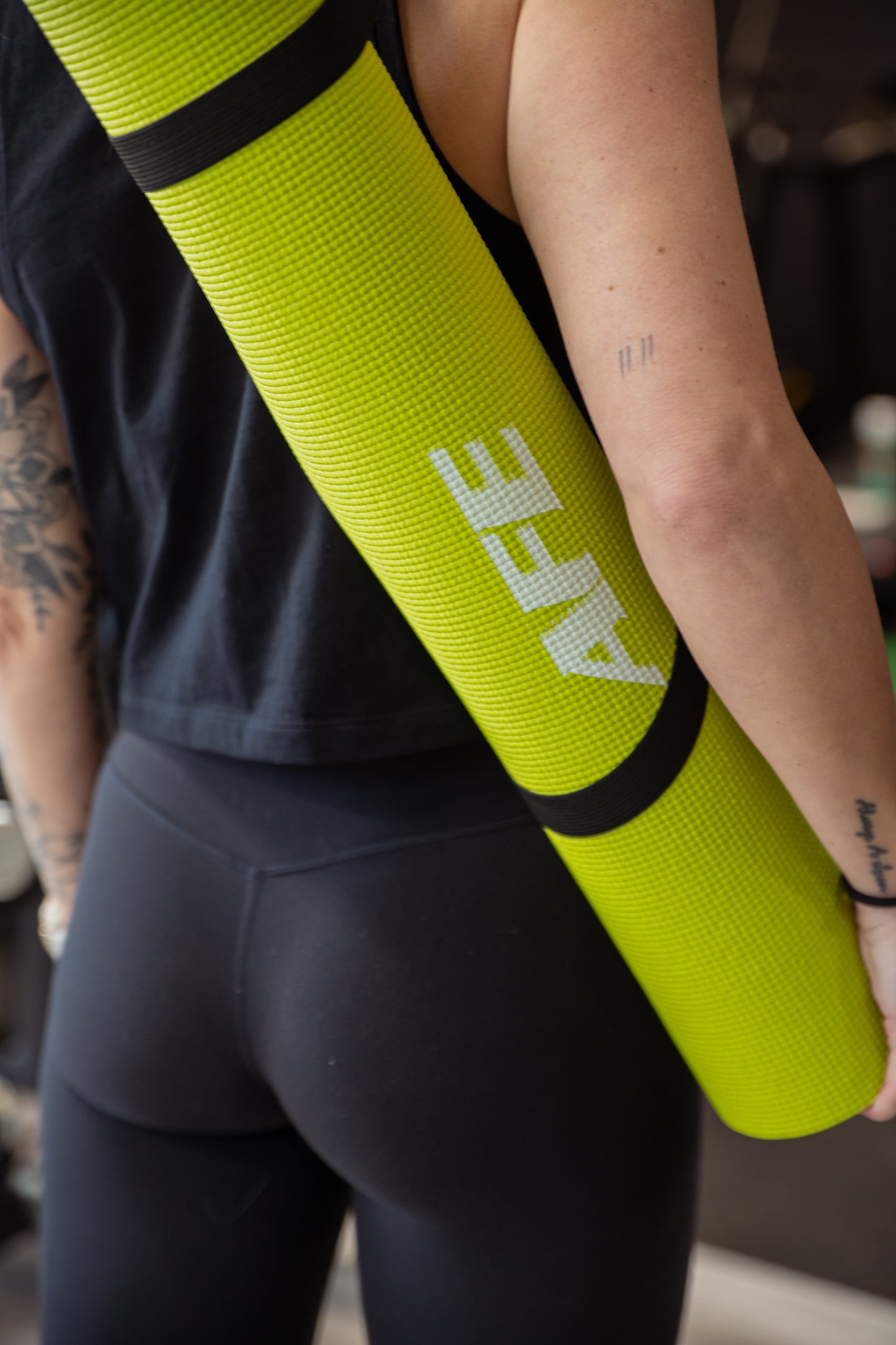 AFE Yoga Mat Reversible (Green/Black)