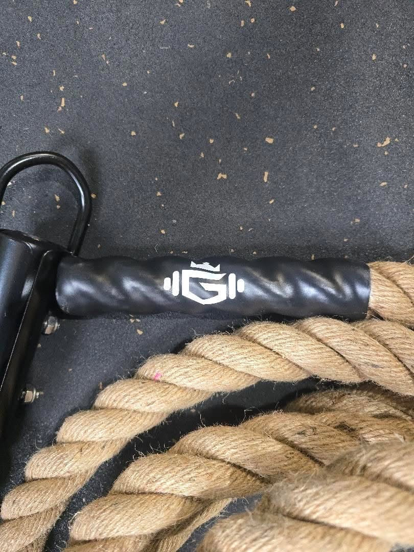 Nylon Elite Climbing Rope (Black) 1.5" x 7m