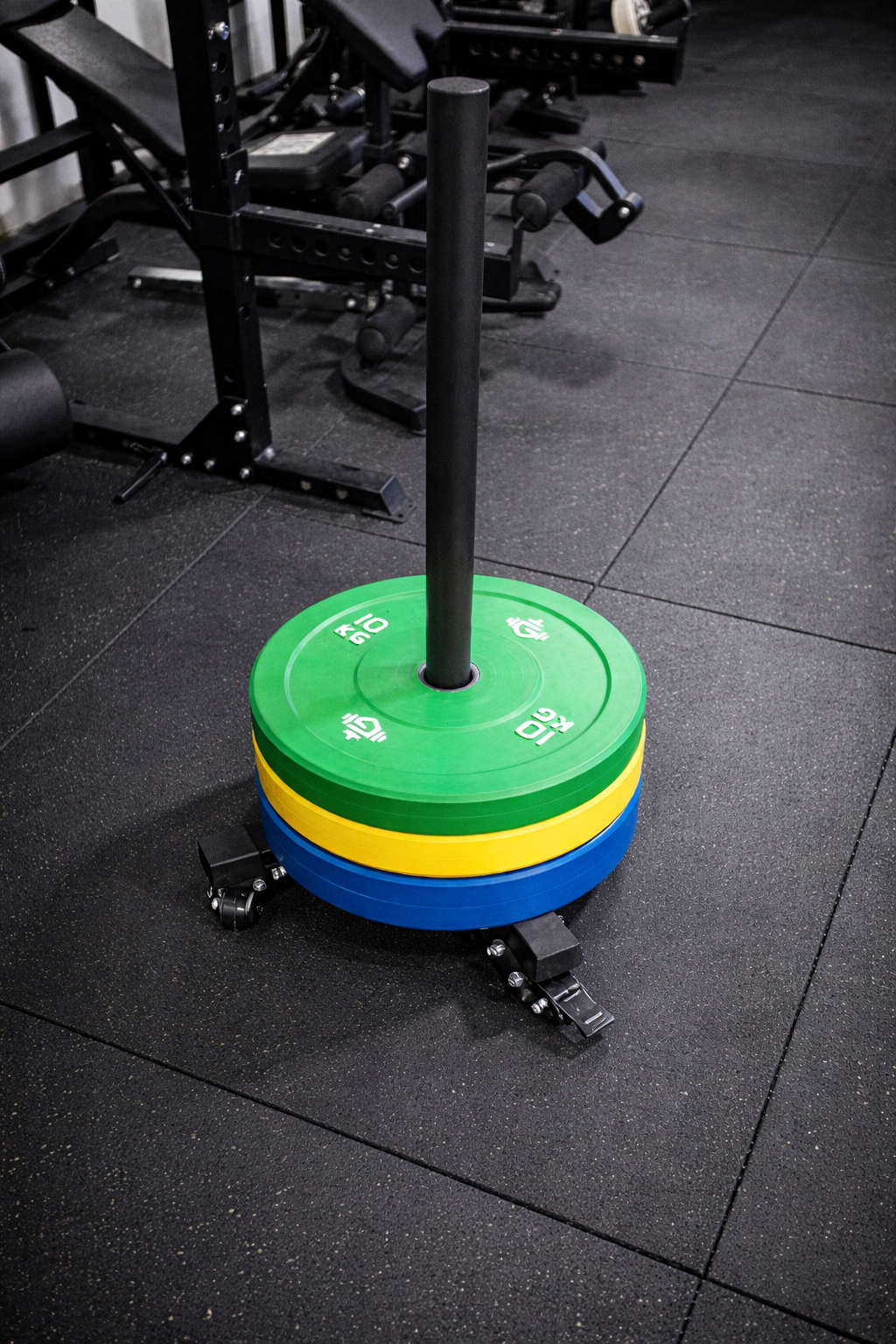 Vertical Bumper Plate Rack