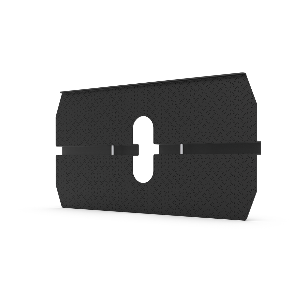 GymKing leg press plate attachment with non-slip textured footplate