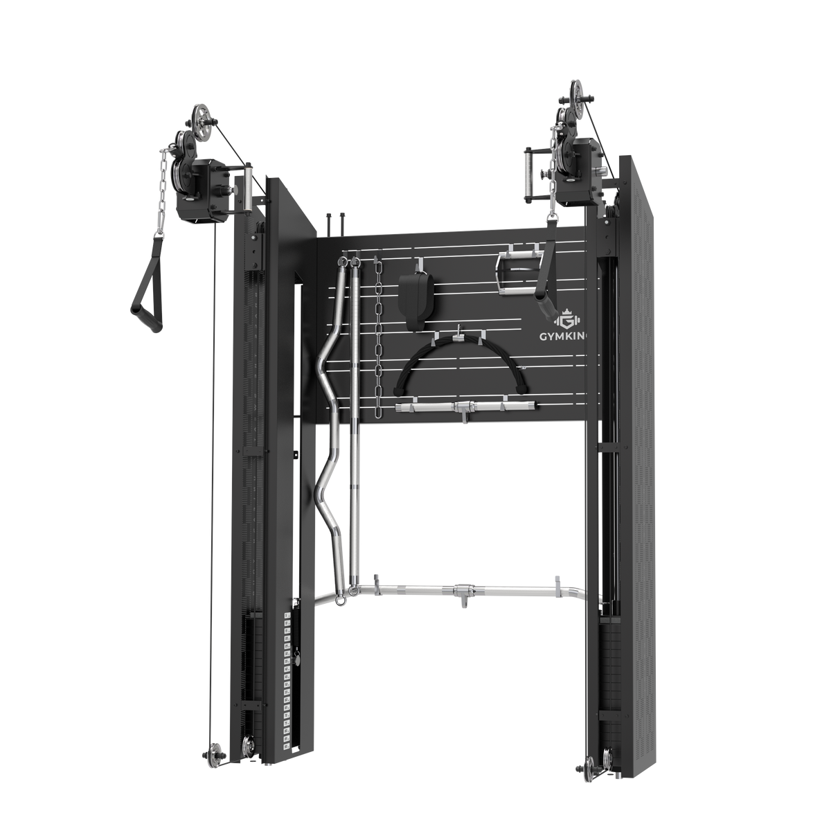 GymKing M75 Add-On C dual 90kg weight stack cable functional trainer with aluminium pulleys