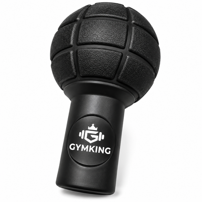 Gymking landmine ball head in yellow and black