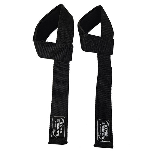 Hyper Strength Single Tail Straps ALL BLACK