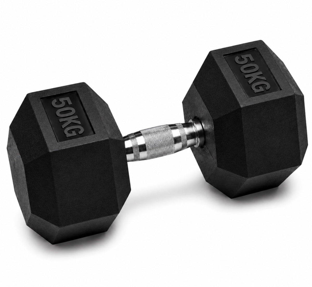 Rubber Hex Dumbbell