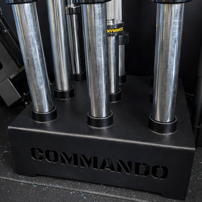 Commando 9 Vertical Barbell Holder - Olympic