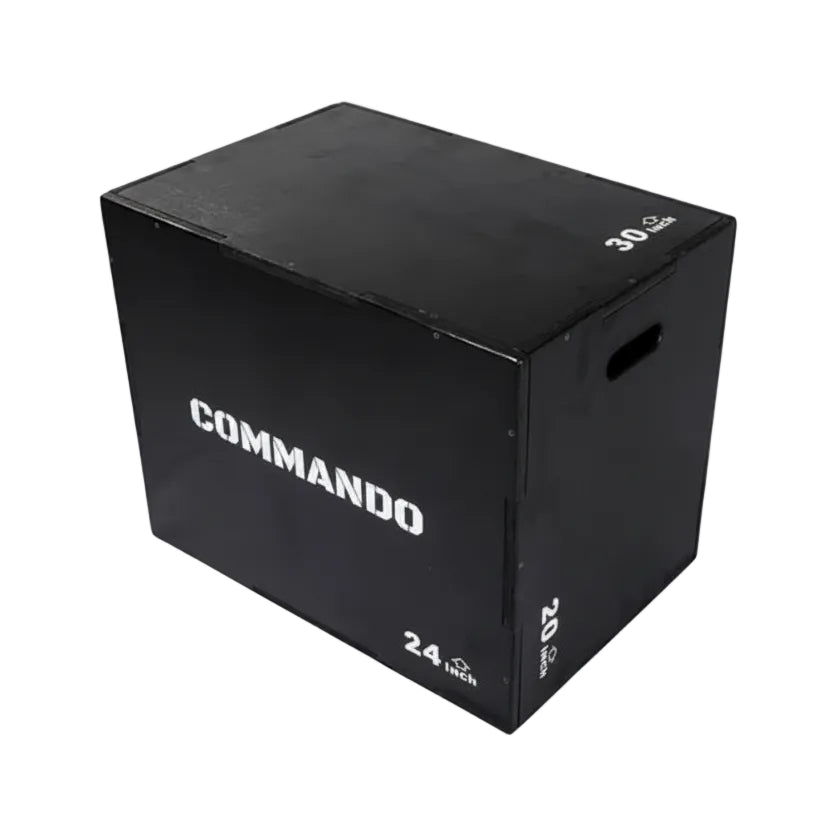 Commando Power Box 3 in 1 Wooden Plyo Box | Aussie Fitness – Aussie ...