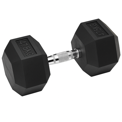 Rubber Hex Dumbbell