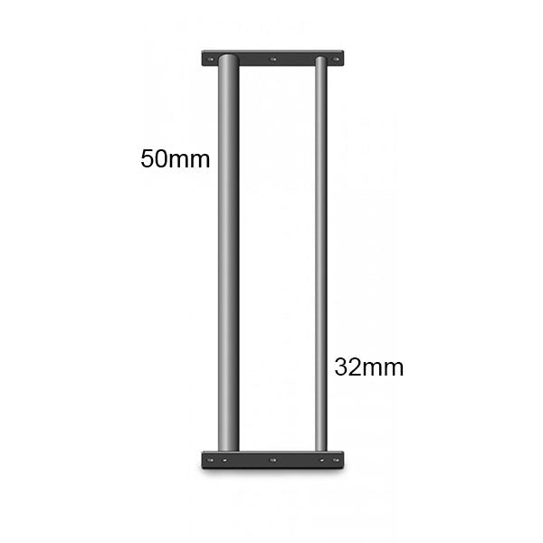 Short Double Chin Up Bar