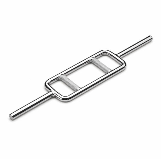 Metal tool with a rectangular frame on a white background
