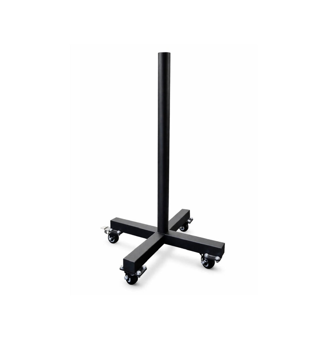 Vertical Bumper Plate Rack with Wheels | Plate Storage | Aussie Fitness ...