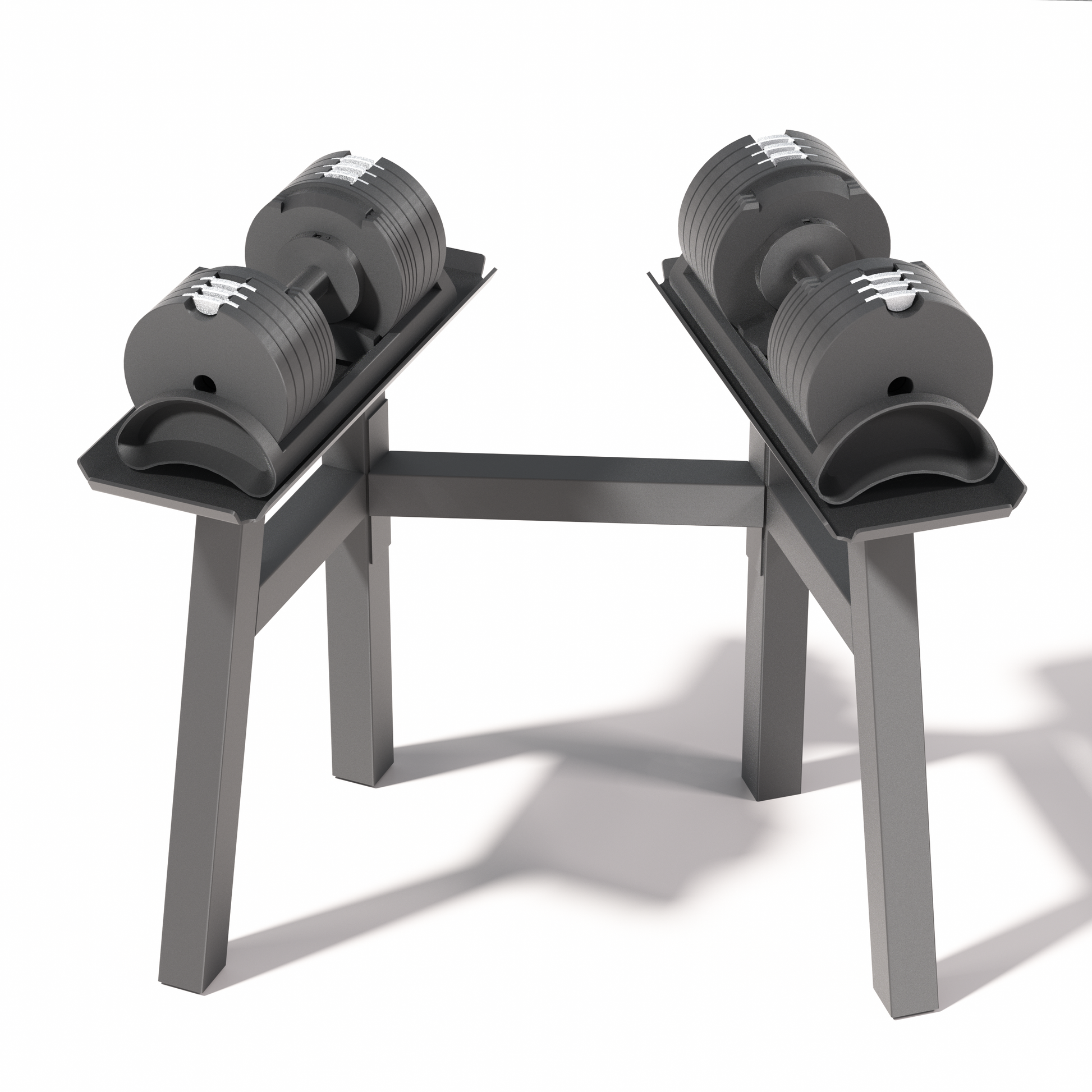 adjustable dumbbells 40kg rack