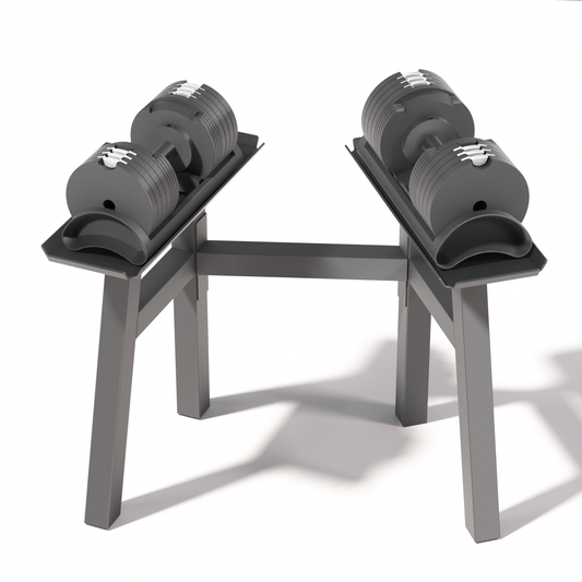 adjustable dumbbells 40kg rack