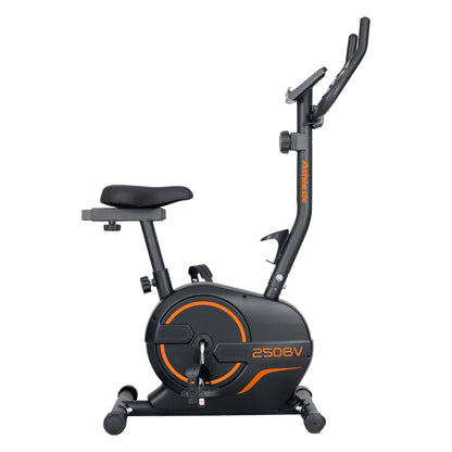 Athletic 250BV manual upright exercise bike, side view