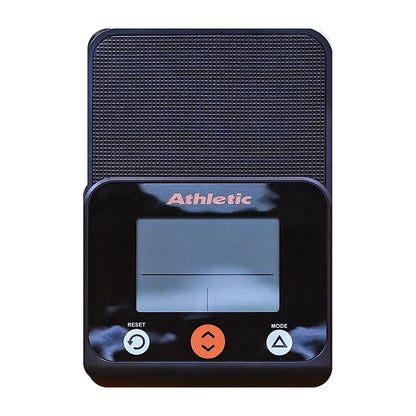Athletic 350BH console screen with Reset, Mode and up/down buttons