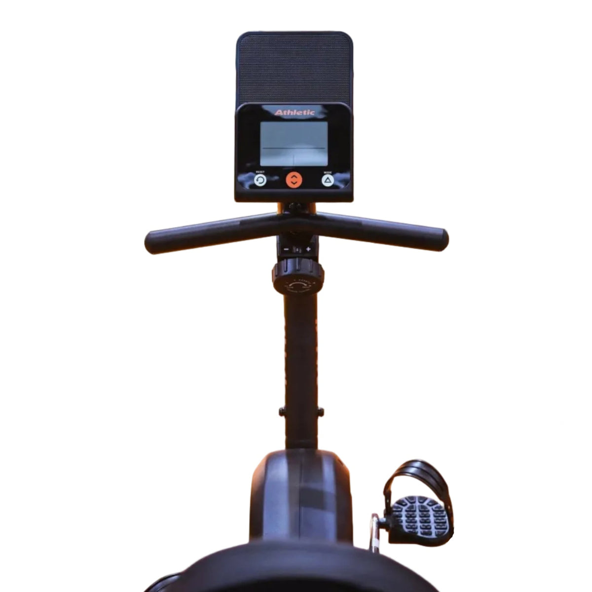 Athletic 350BH console viewed from the seat in the showroom