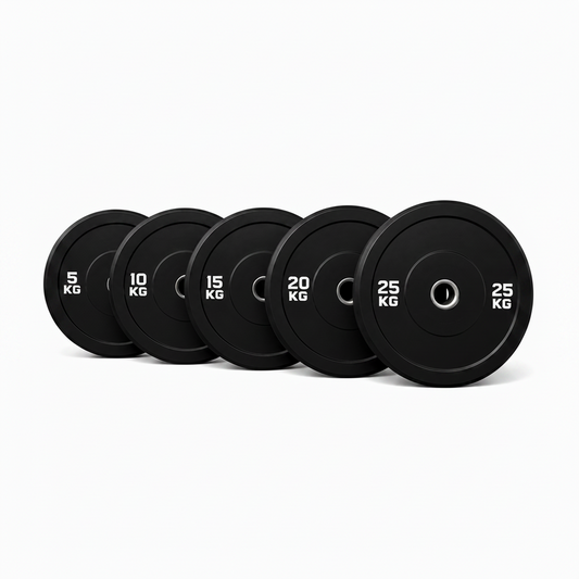 Olympic Black Bumper Weight Plates