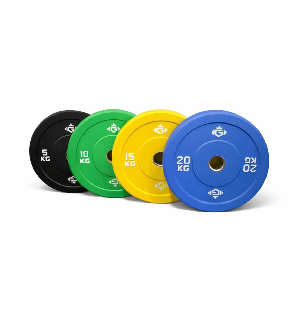 100kg Olympic Bumper Weights and Olympic Bar Package